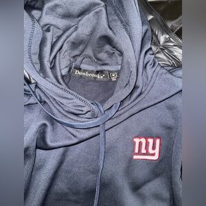 Dunbrooke I Men’s I Hoodie Red & White I NY Giants Patch